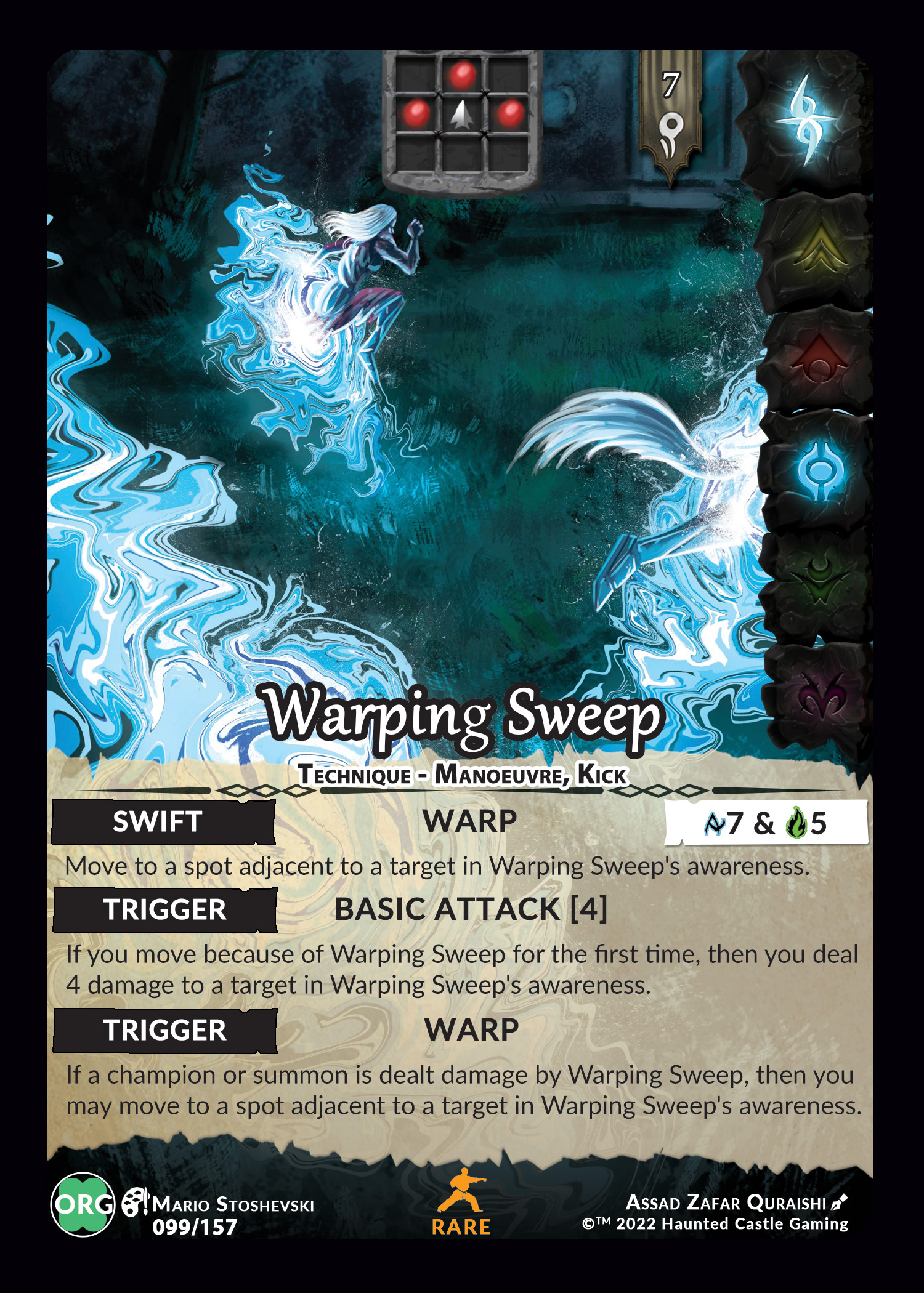 Warping Sweep